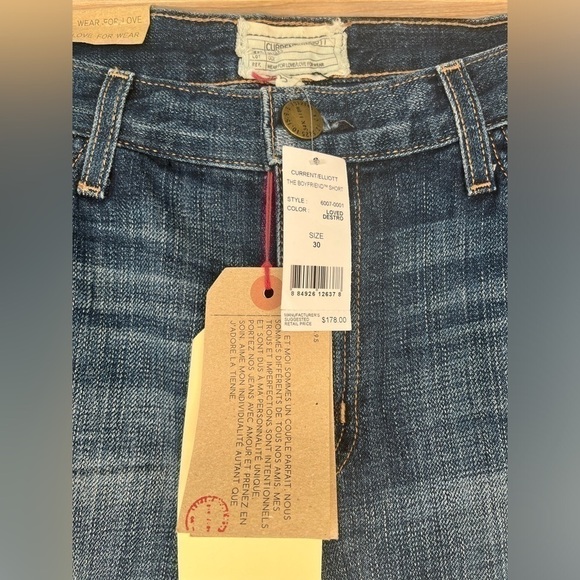 Current / Elliott the boyfriend short , sz 30 - Picture 5 of 12